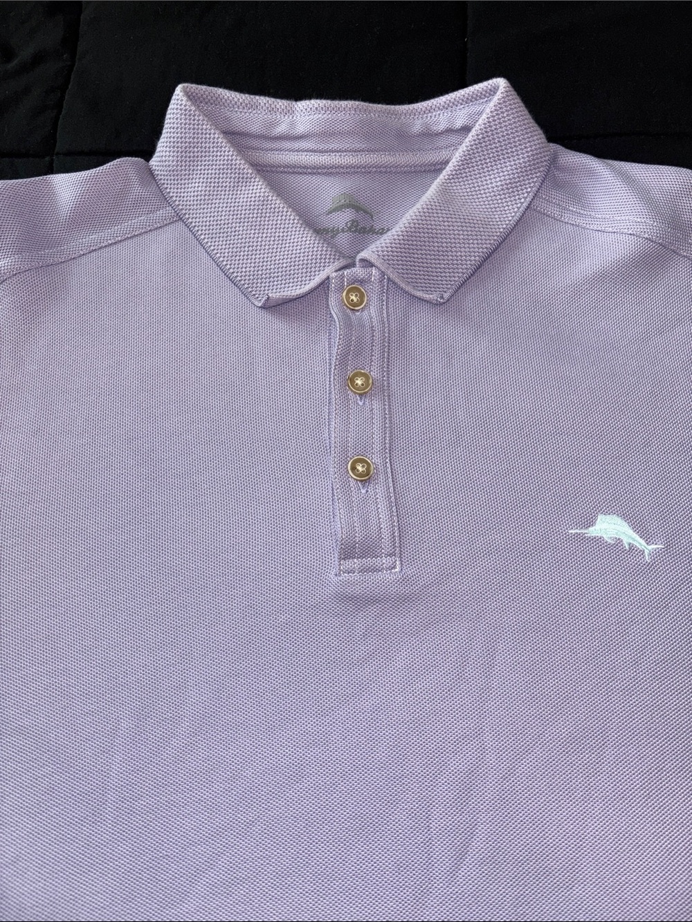 Tommy Bahama Men's Polo Shirt - Lavender Large